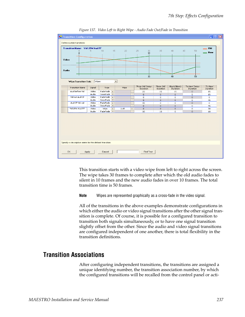 Transition associations, Figure 137 | Grass Valley Maestro Master Control Installation v.2.4.0 User Manual | Page 237 / 428