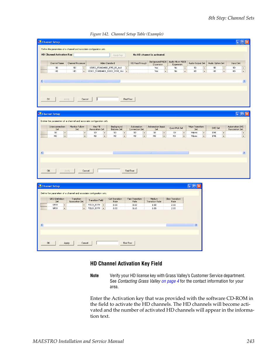 Figure 142, For an | Grass Valley Maestro Master Control Installation v.2.4.0 User Manual | Page 243 / 428