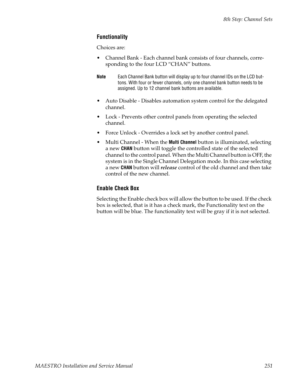 Grass Valley Maestro Master Control Installation v.2.4.0 User Manual | Page 251 / 428