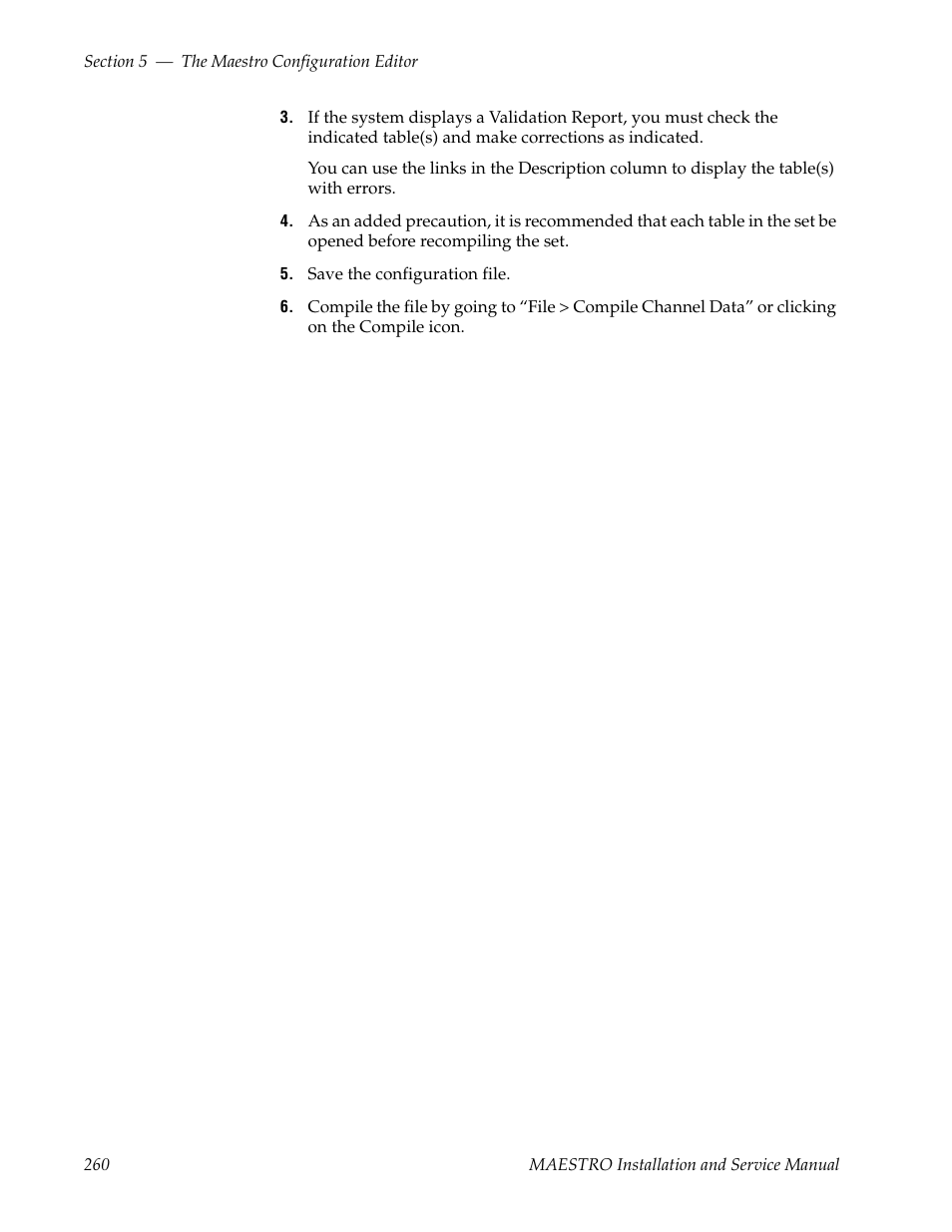 Grass Valley Maestro Master Control Installation v.2.4.0 User Manual | Page 260 / 428