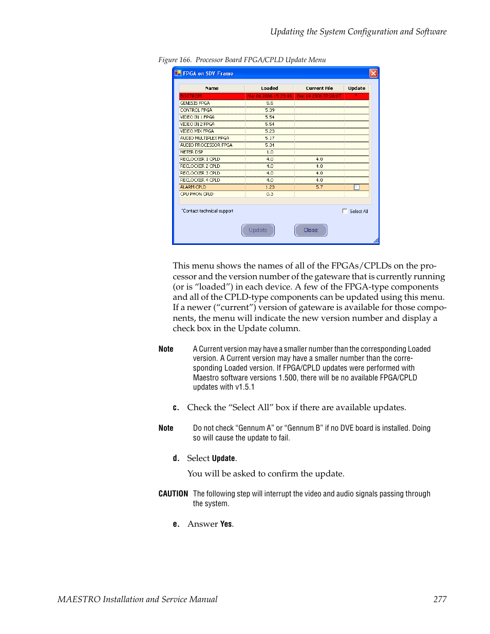 Figure 166 | Grass Valley Maestro Master Control Installation v.2.4.0 User Manual | Page 277 / 428