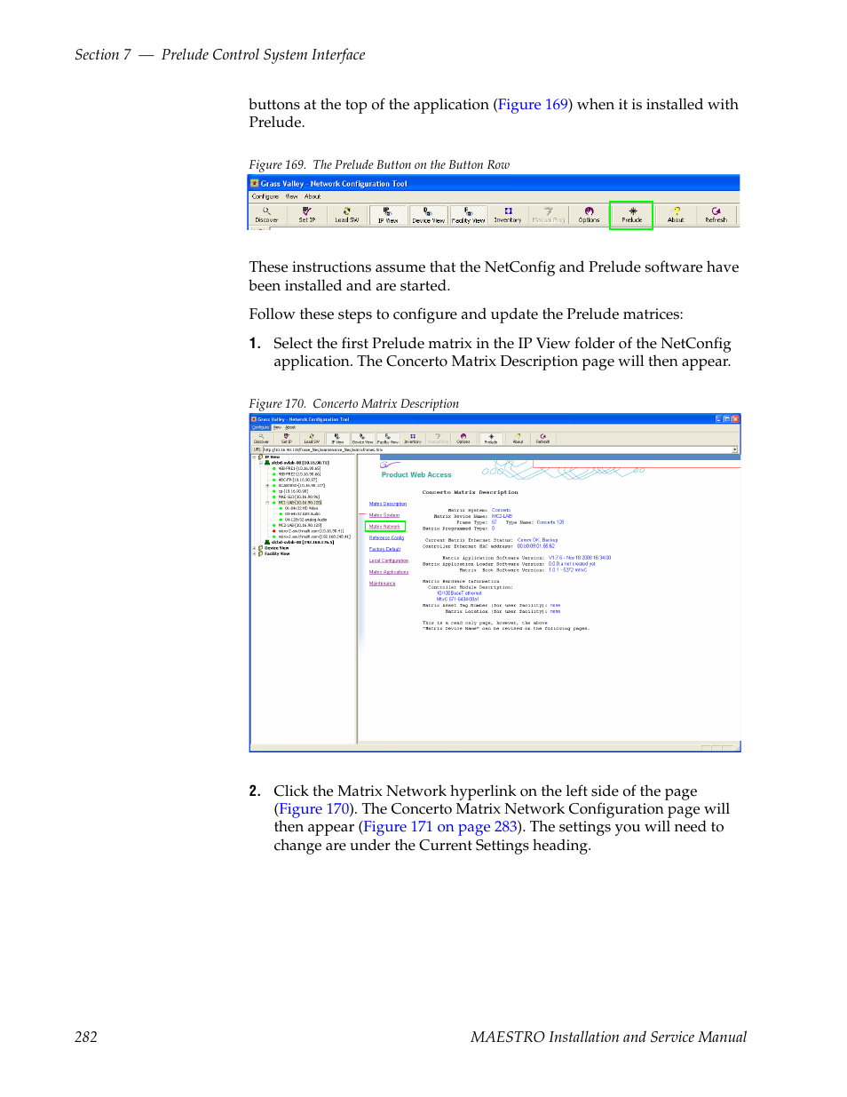 Grass Valley Maestro Master Control Installation v.2.4.0 User Manual | Page 282 / 428