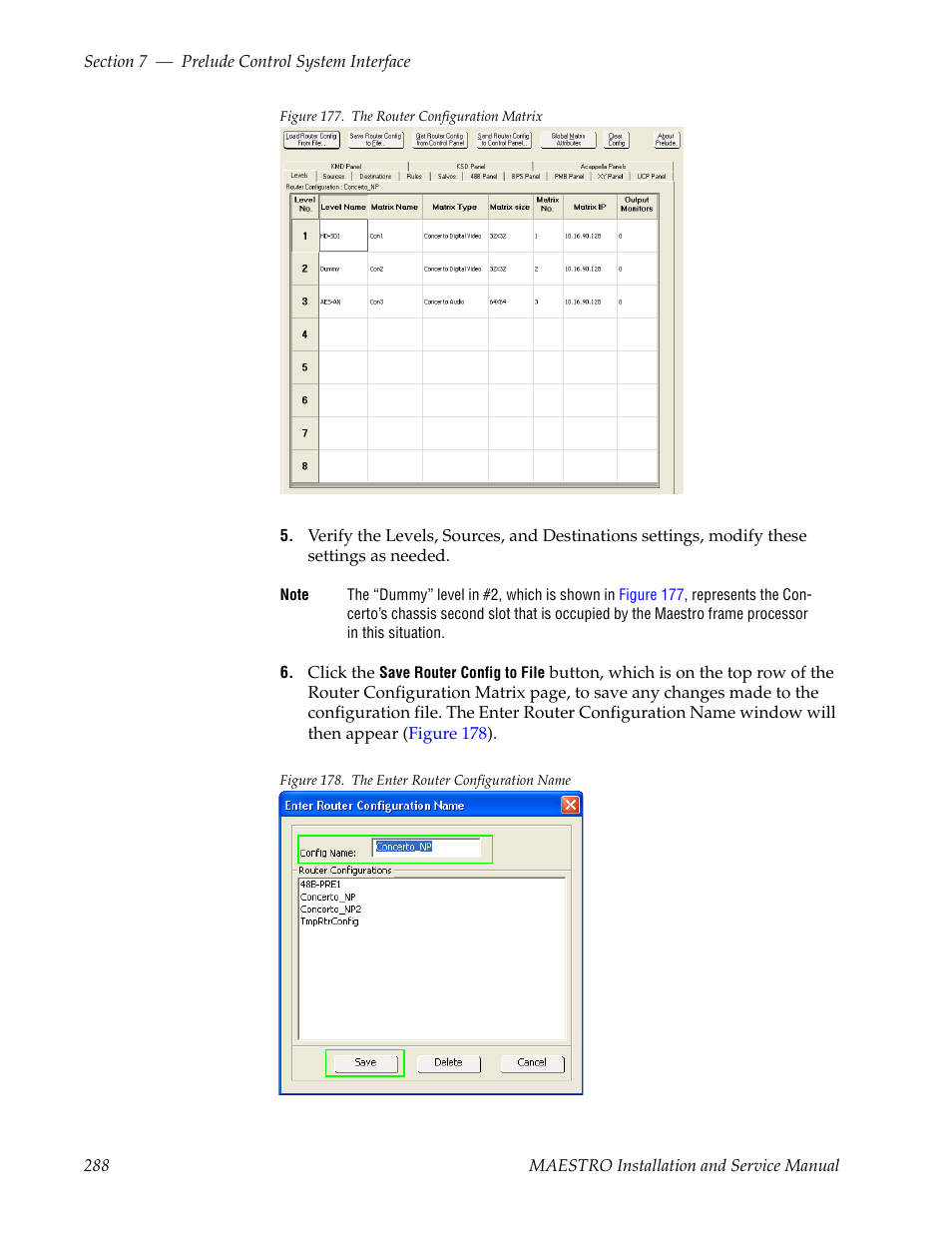 Grass Valley Maestro Master Control Installation v.2.4.0 User Manual | Page 288 / 428