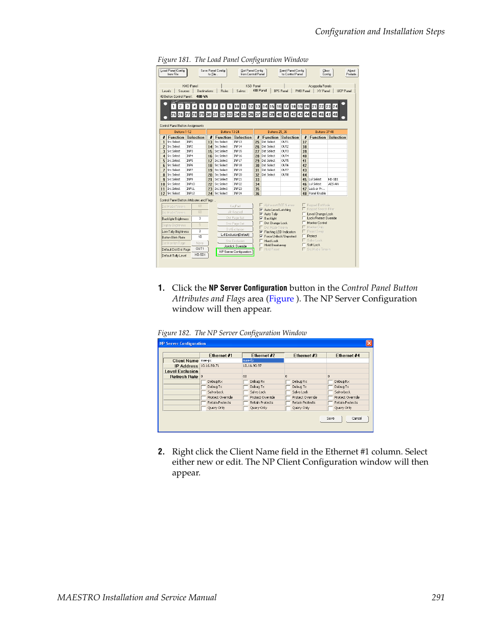 Grass Valley Maestro Master Control Installation v.2.4.0 User Manual | Page 291 / 428