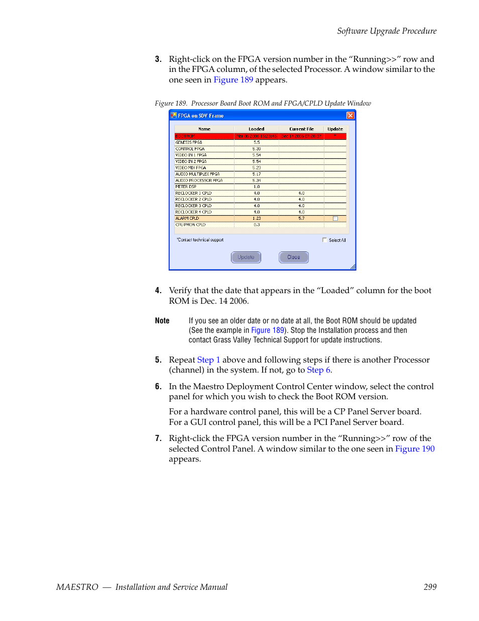 Grass Valley Maestro Master Control Installation v.2.4.0 User Manual | Page 299 / 428