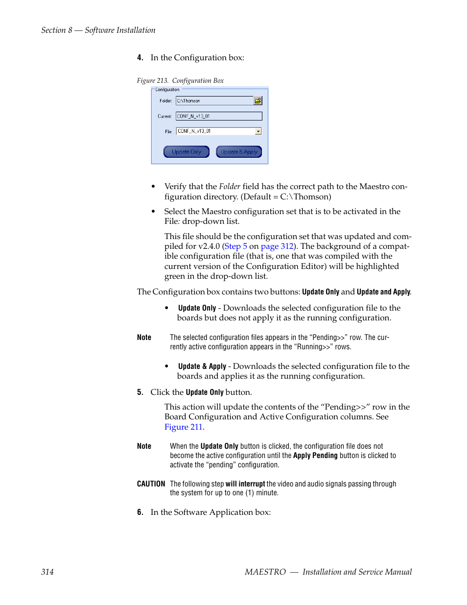 Grass Valley Maestro Master Control Installation v.2.4.0 User Manual | Page 314 / 428