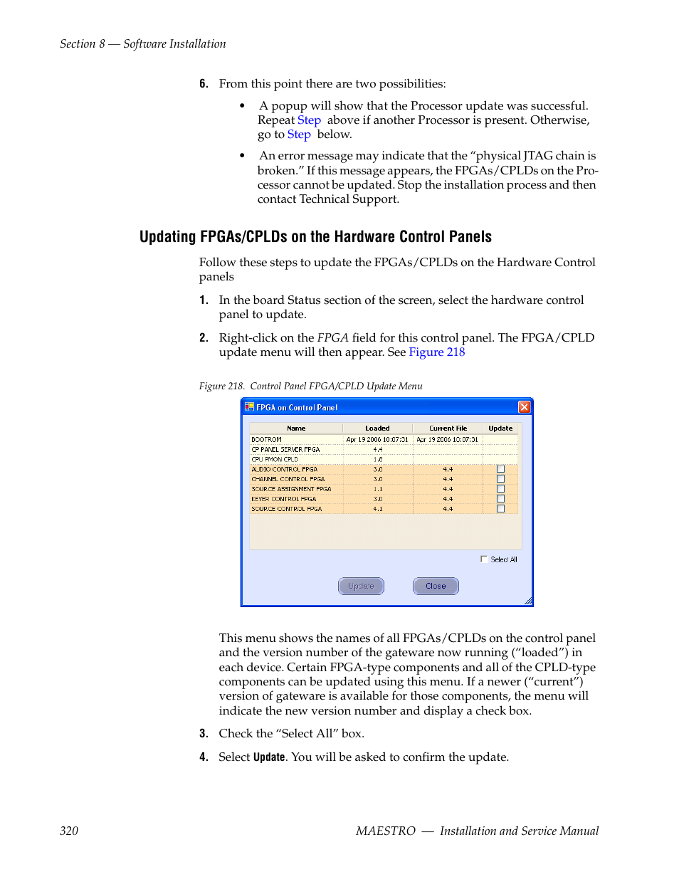 Grass Valley Maestro Master Control Installation v.2.4.0 User Manual | Page 320 / 428