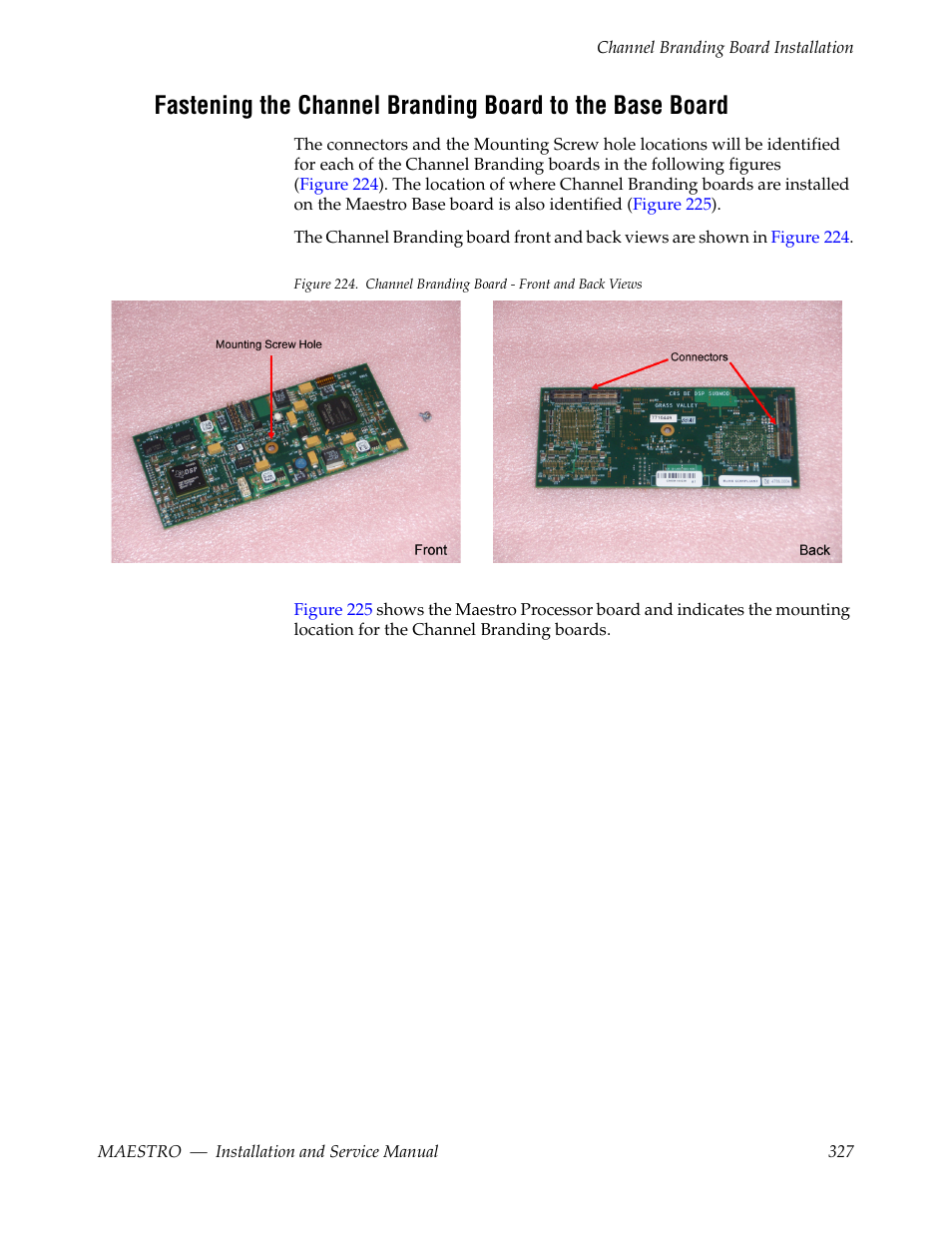 Grass Valley Maestro Master Control Installation v.2.4.0 User Manual | Page 327 / 428