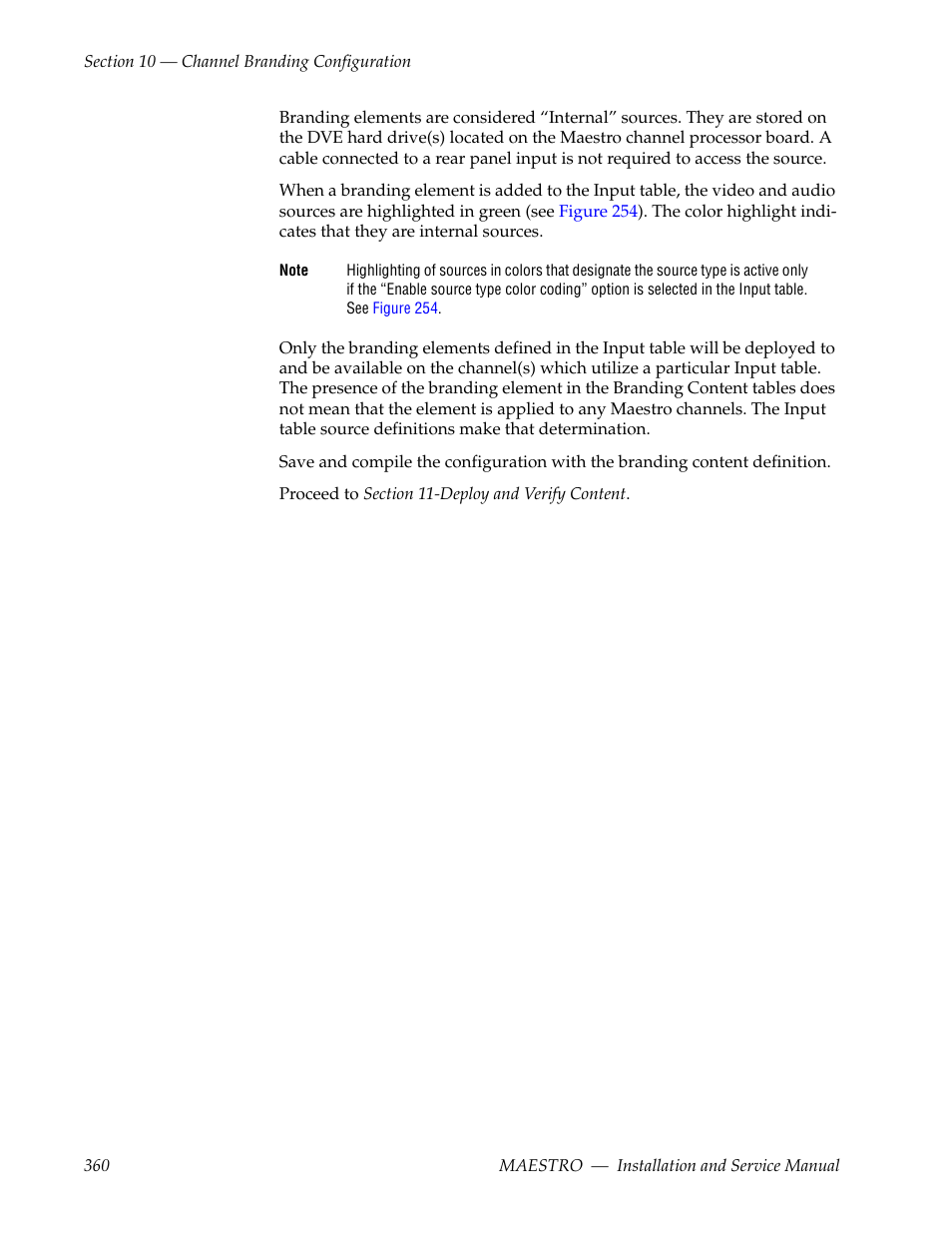 Grass Valley Maestro Master Control Installation v.2.4.0 User Manual | Page 360 / 428