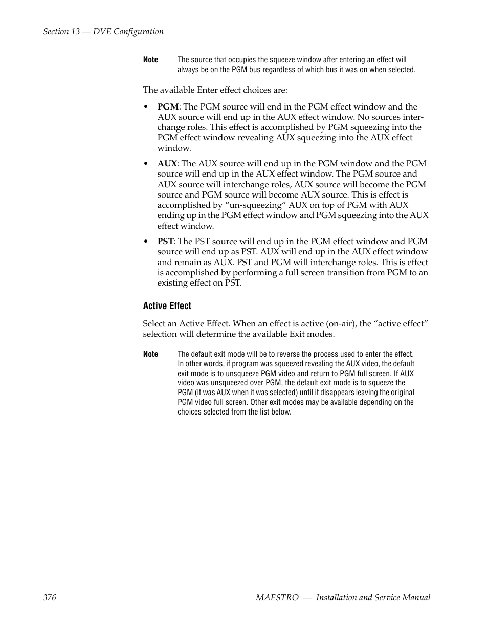 Grass Valley Maestro Master Control Installation v.2.4.0 User Manual | Page 376 / 428