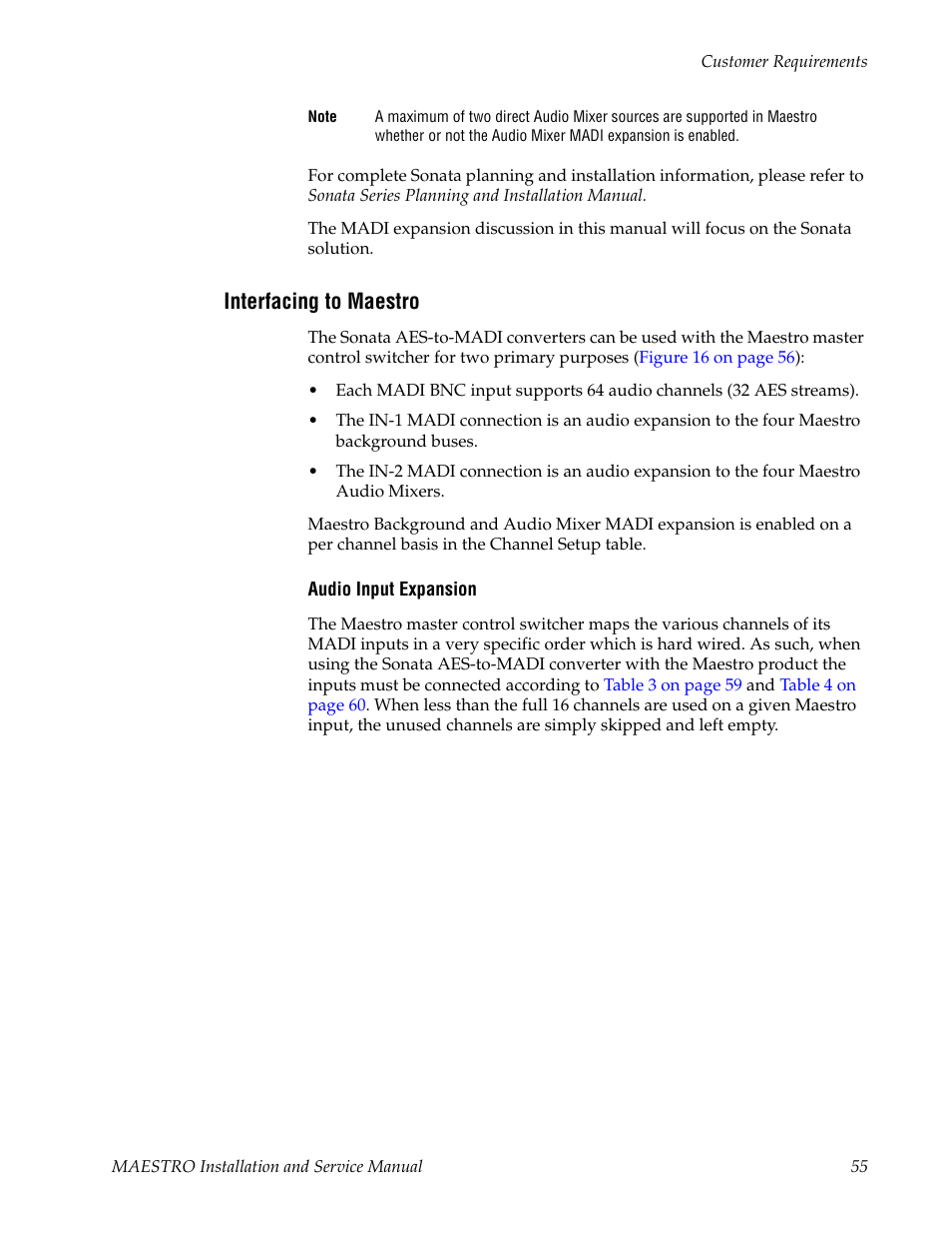 Interfacing to maestro | Grass Valley Maestro Master Control Installation v.2.4.0 User Manual | Page 55 / 428