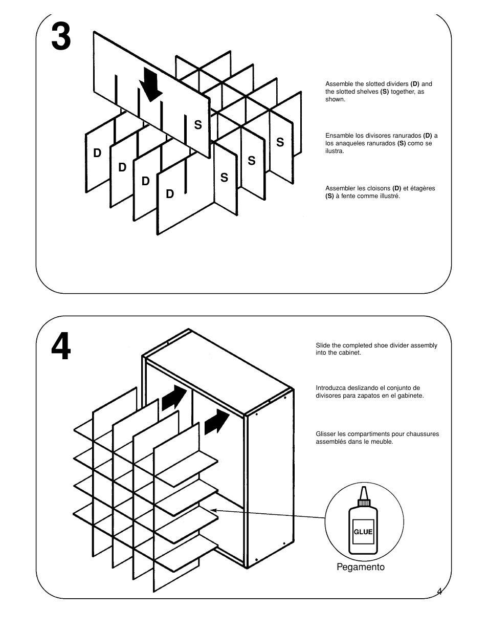 Closet Maid 12737 User Manual | Page 4 / 12