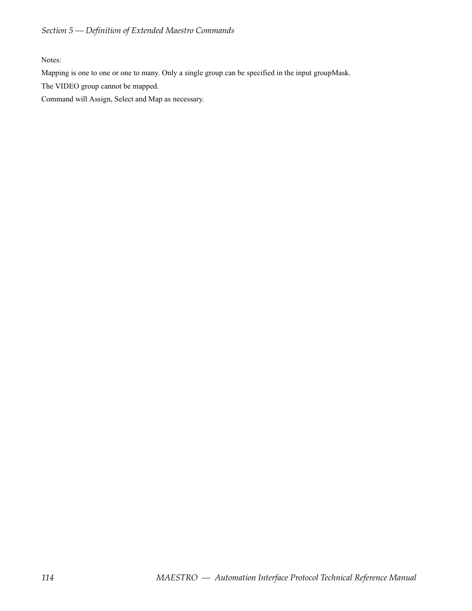 Grass Valley Maestro Master Control Reference Manual v.2.4.0 User Manual | Page 114 / 178