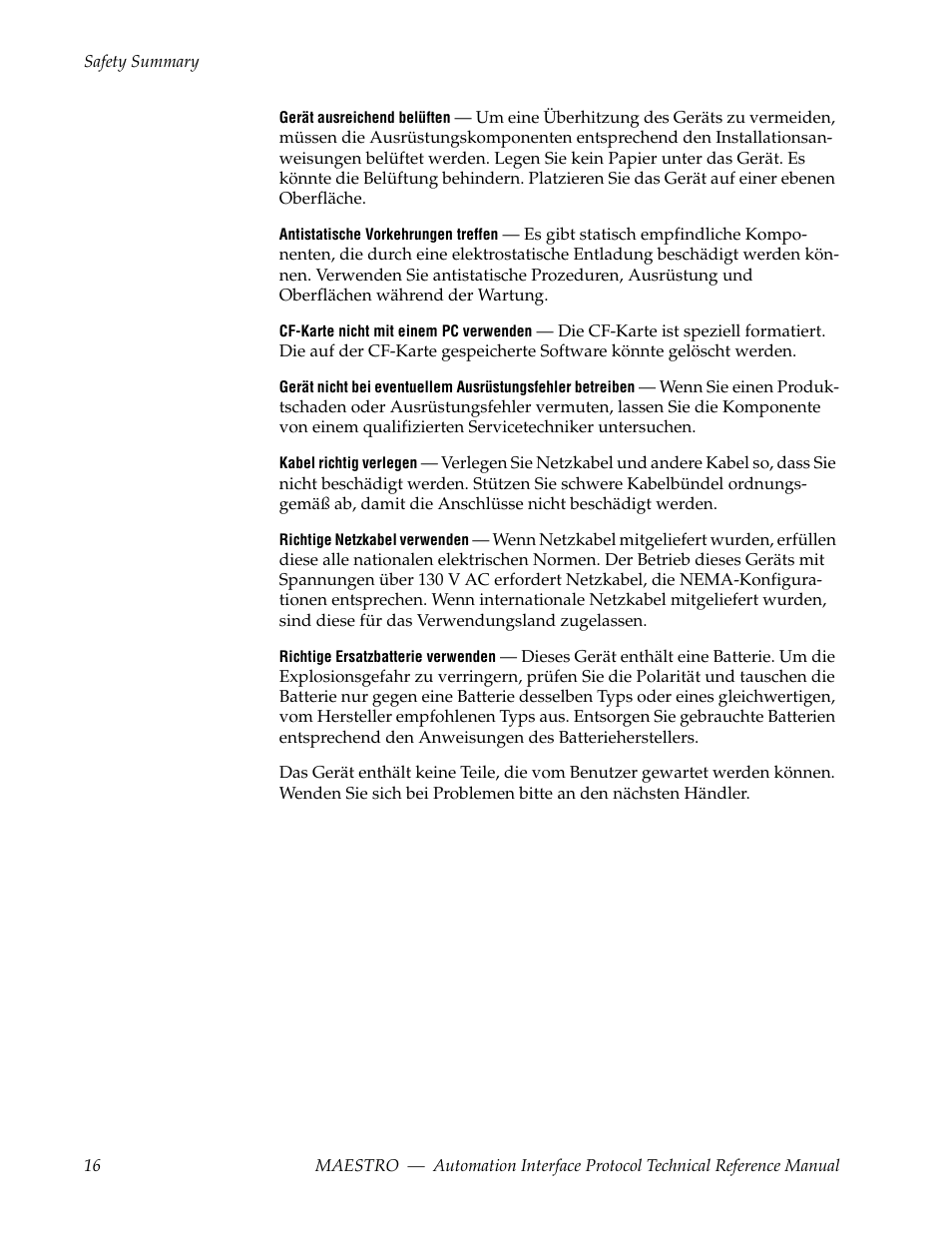 Grass Valley Maestro Master Control Reference Manual v.2.4.0 User Manual | Page 16 / 178