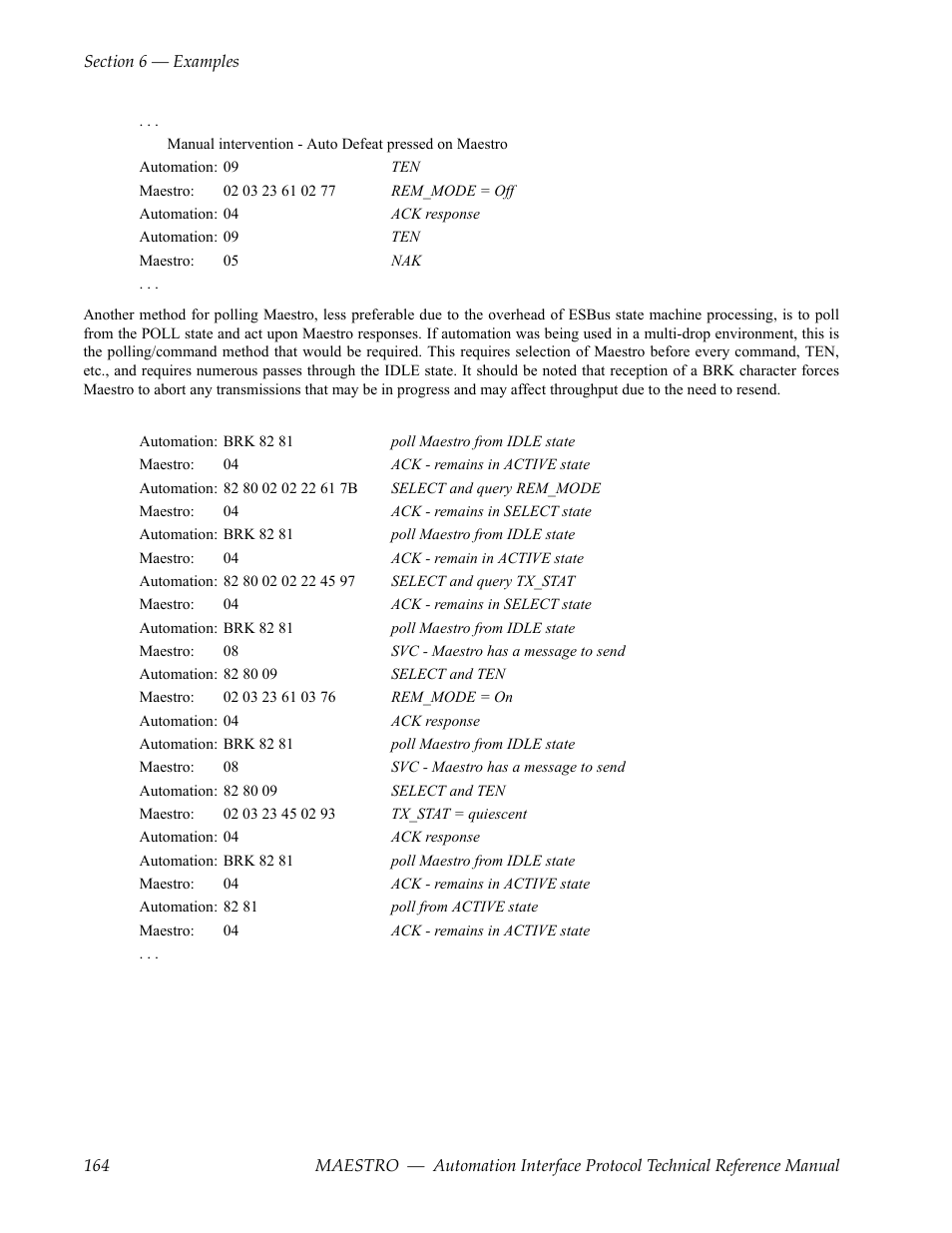 Grass Valley Maestro Master Control Reference Manual v.2.4.0 User Manual | Page 164 / 178