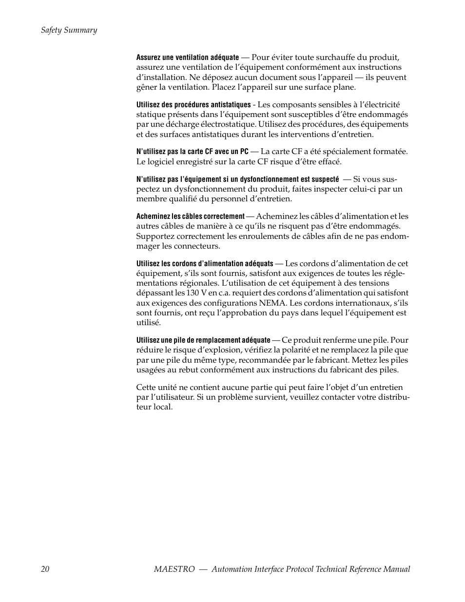 Grass Valley Maestro Master Control Reference Manual v.2.4.0 User Manual | Page 20 / 178