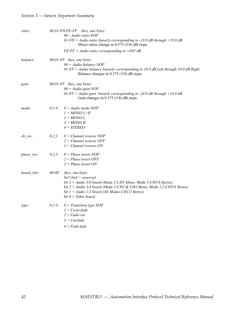 Grass Valley Maestro Master Control Reference Manual v.2.4.0 User Manual | Page 42 / 178