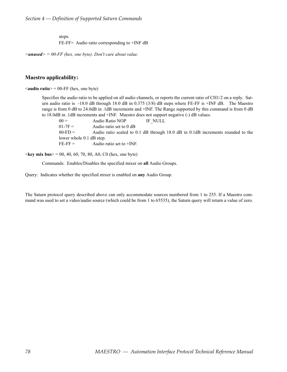 Grass Valley Maestro Master Control Reference Manual v.2.4.0 User Manual | Page 78 / 178