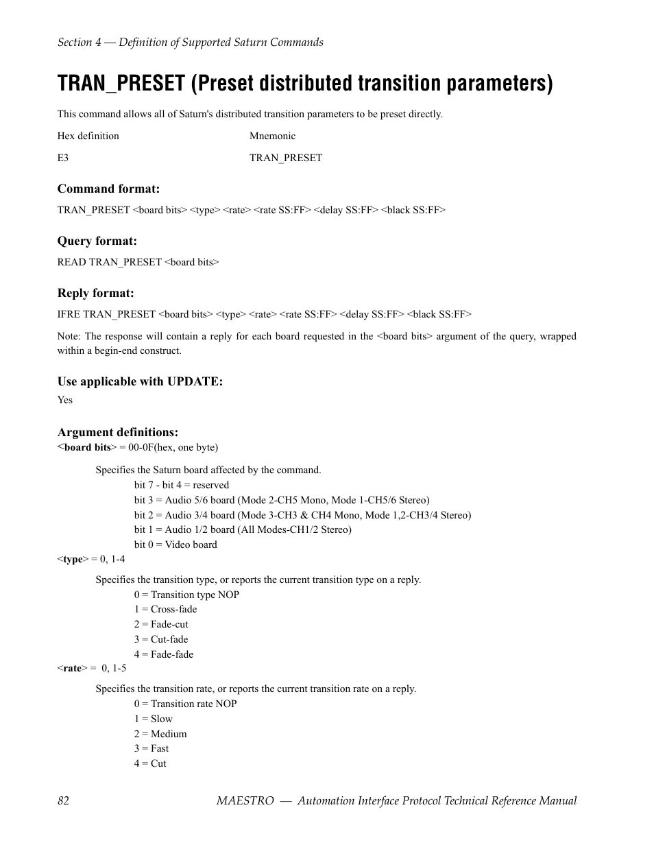 Grass Valley Maestro Master Control Reference Manual v.2.4.0 User Manual | Page 82 / 178