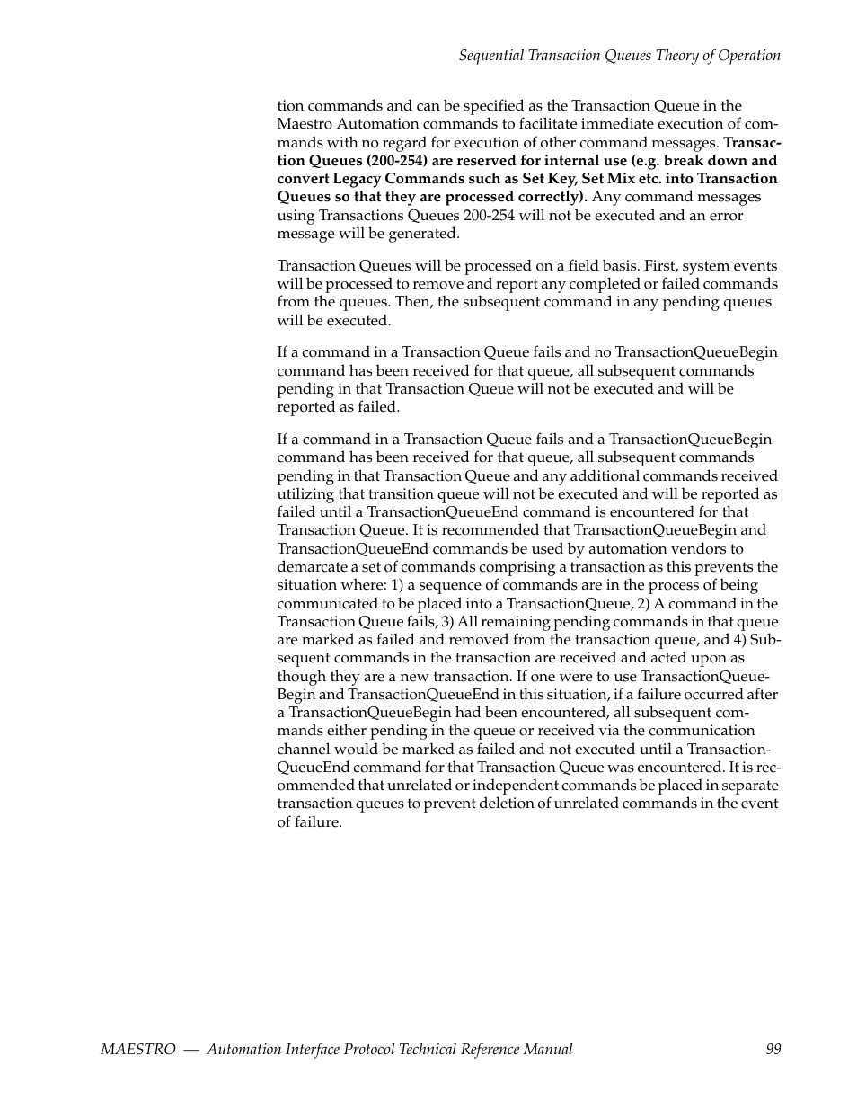 Grass Valley Maestro Master Control Reference Manual v.2.4.0 User Manual | Page 99 / 178