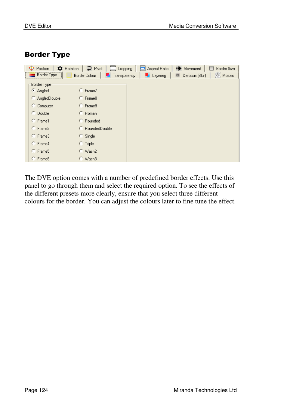 Grass Valley Media Conversion User Manual | Page 124 / 154