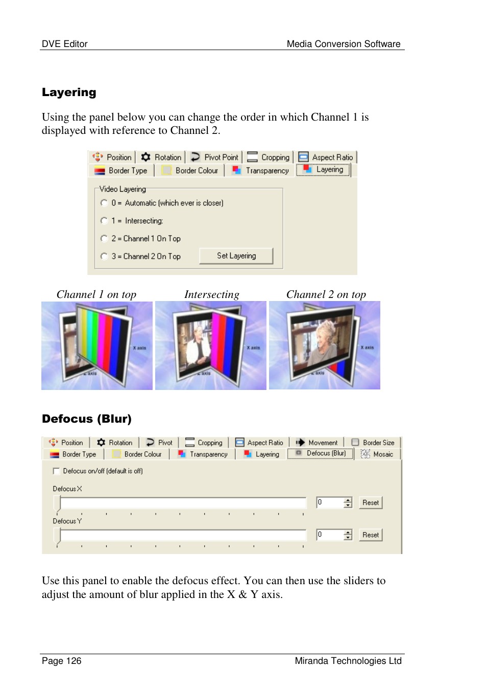 Grass Valley Media Conversion User Manual | Page 126 / 154