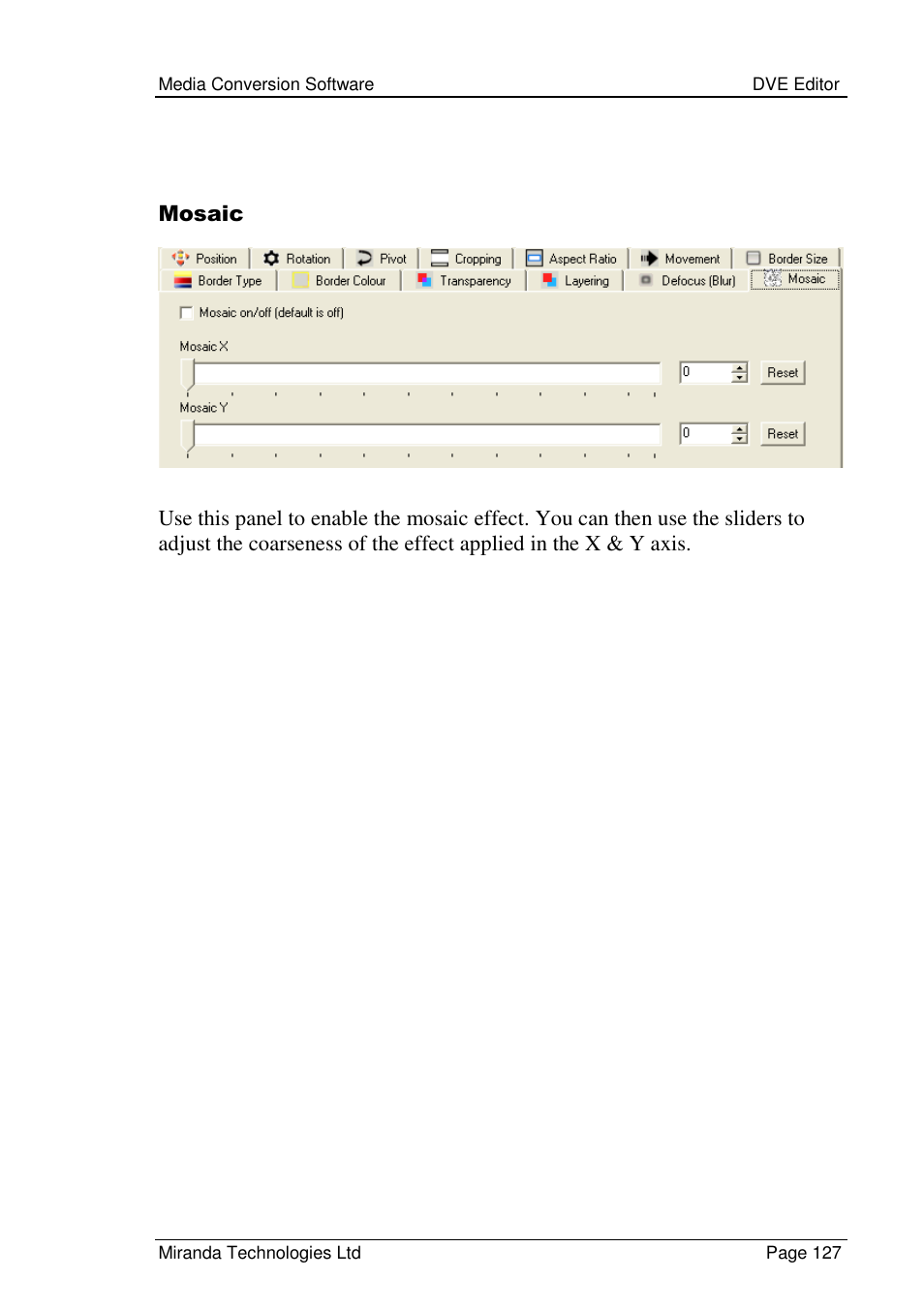 Grass Valley Media Conversion User Manual | Page 127 / 154