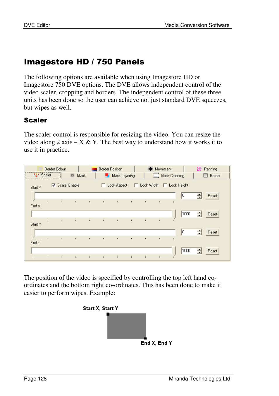 Imagestore hd / 750 panels | Grass Valley Media Conversion User Manual | Page 128 / 154
