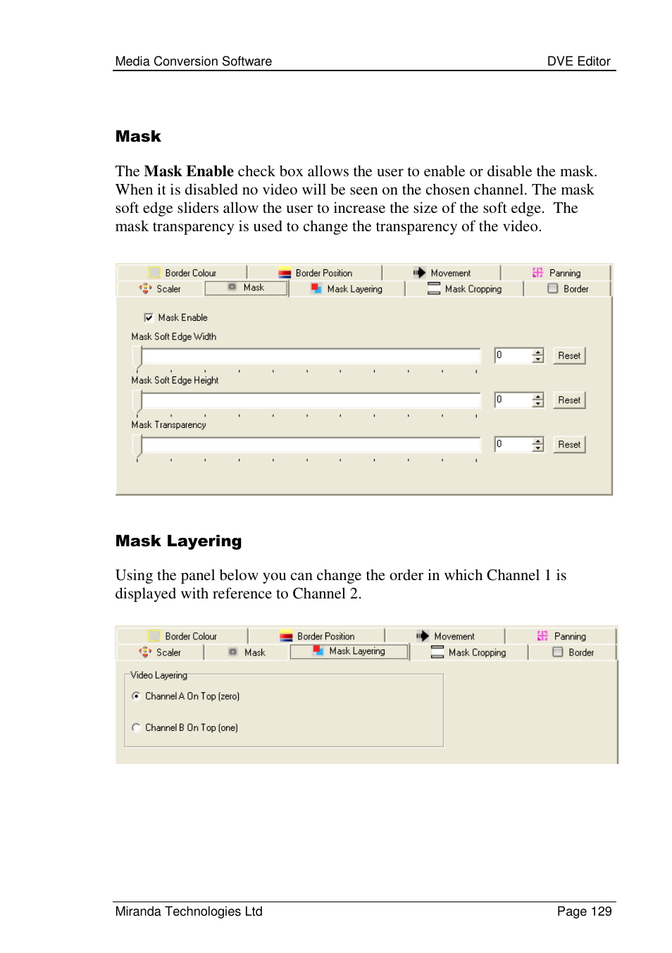 Grass Valley Media Conversion User Manual | Page 129 / 154
