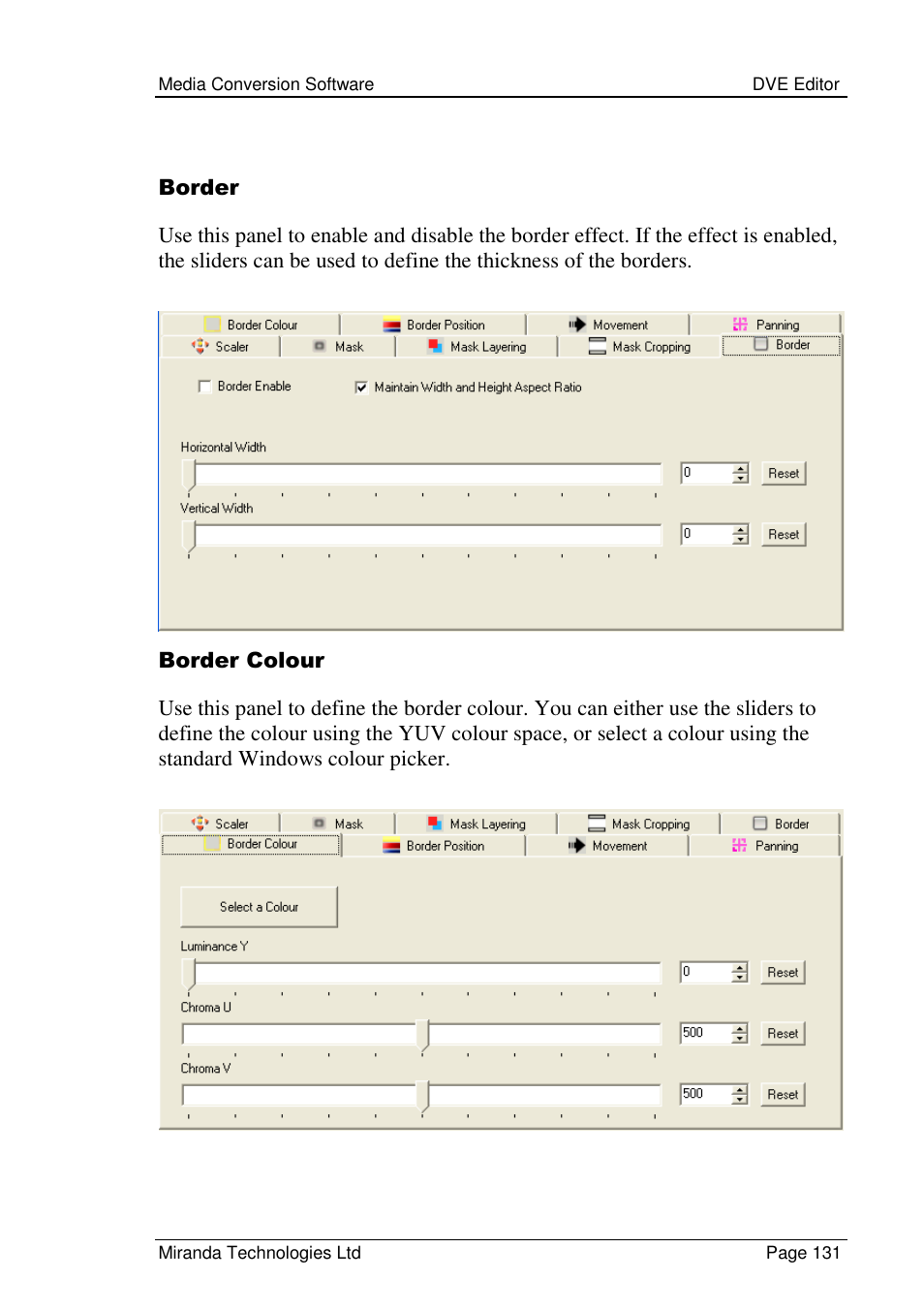 Grass Valley Media Conversion User Manual | Page 131 / 154