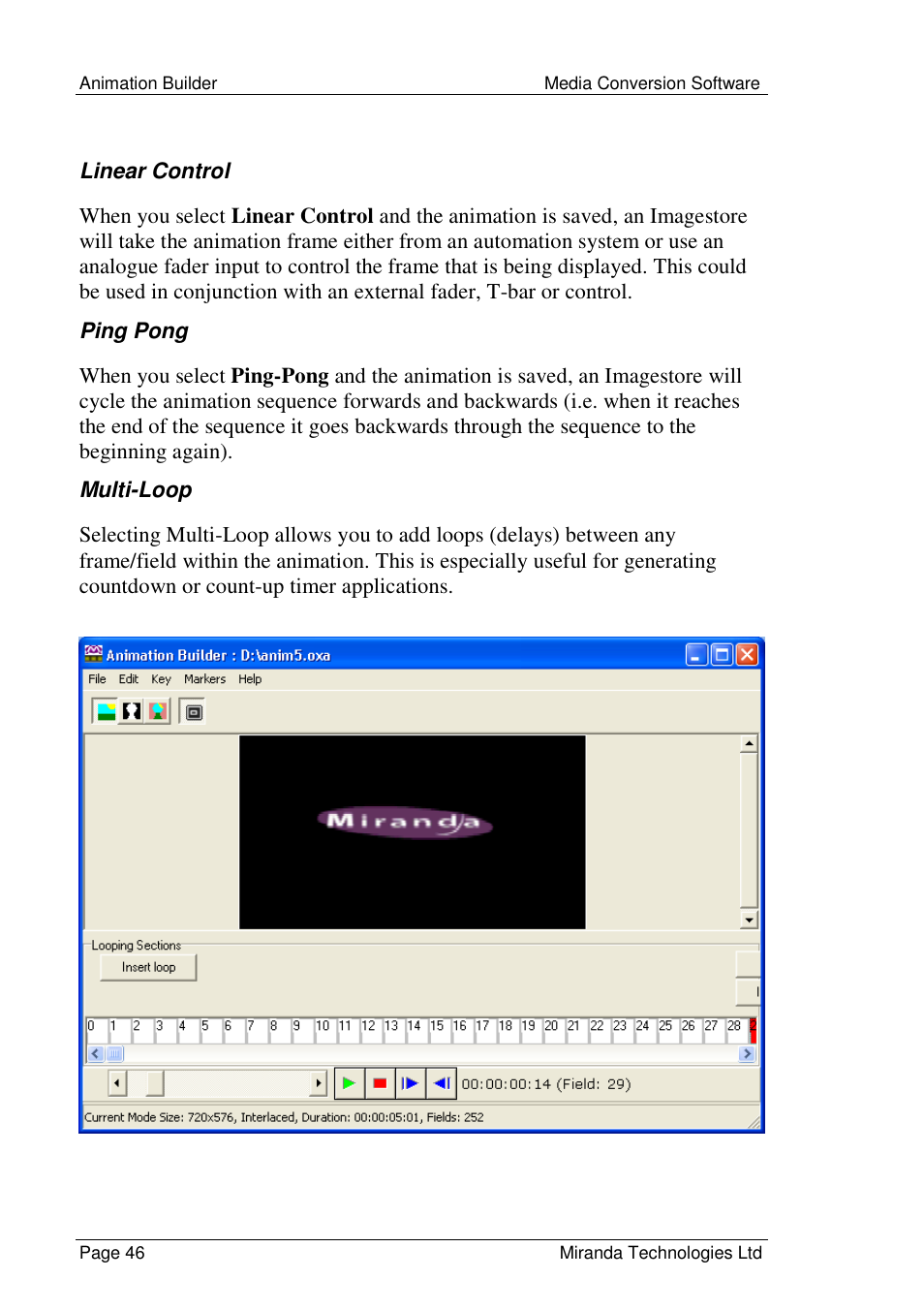 Grass Valley Media Conversion User Manual | Page 46 / 154