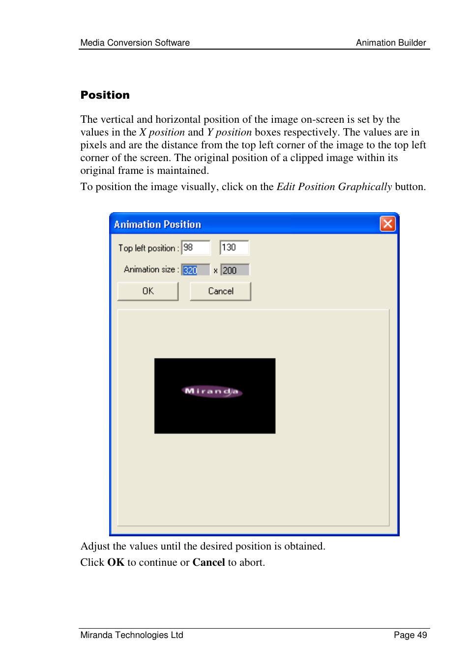Grass Valley Media Conversion User Manual | Page 49 / 154