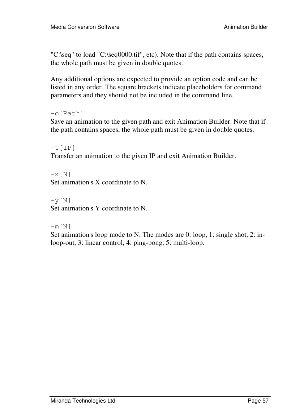 Grass Valley Media Conversion User Manual | Page 57 / 154