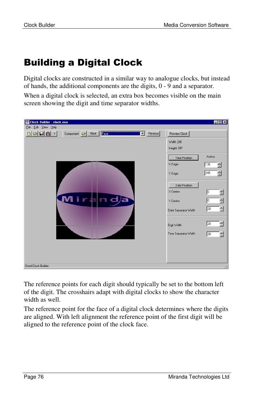 Building a digital clock | Grass Valley Media Conversion User Manual | Page 76 / 154