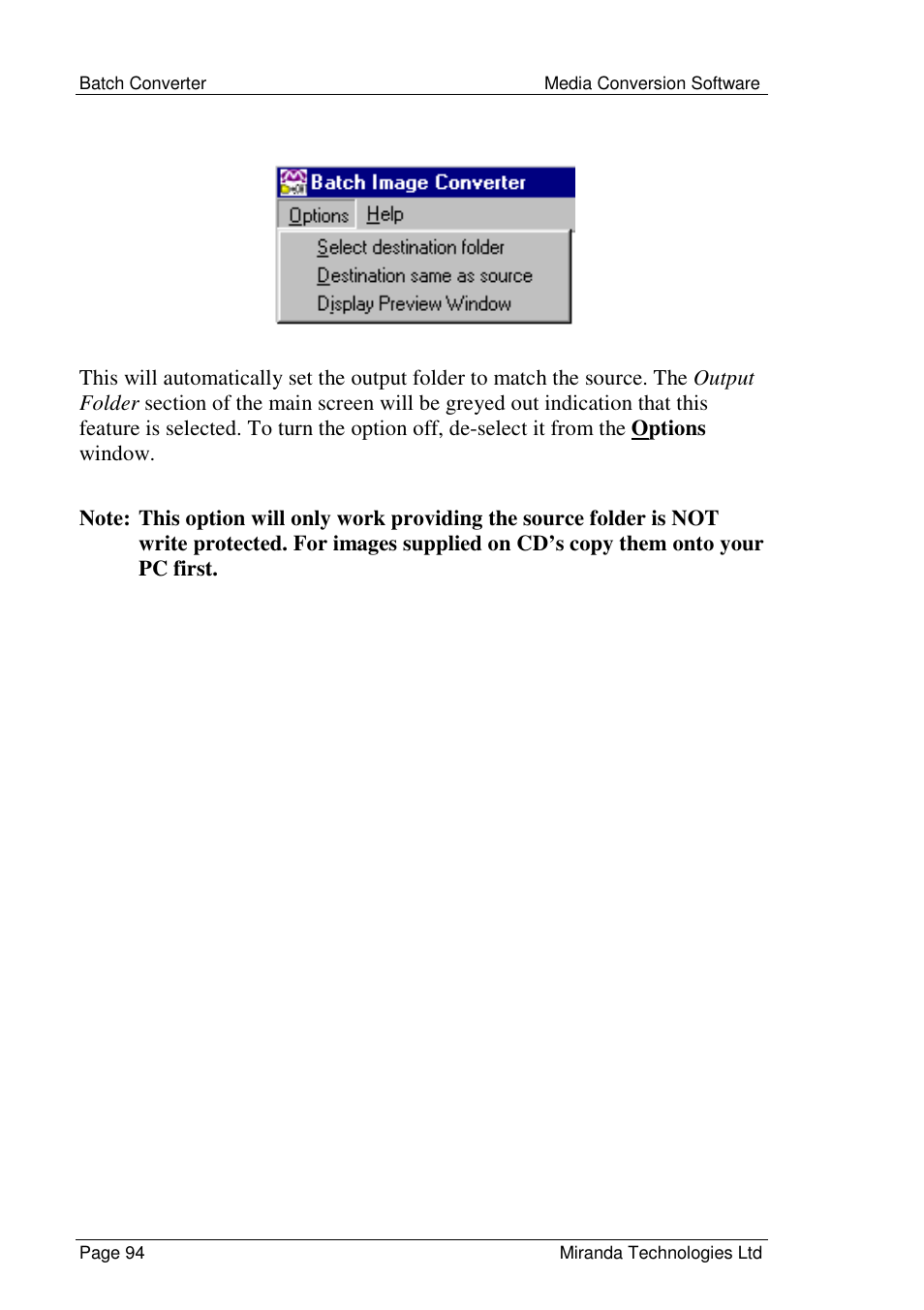 Grass Valley Media Conversion User Manual | Page 94 / 154