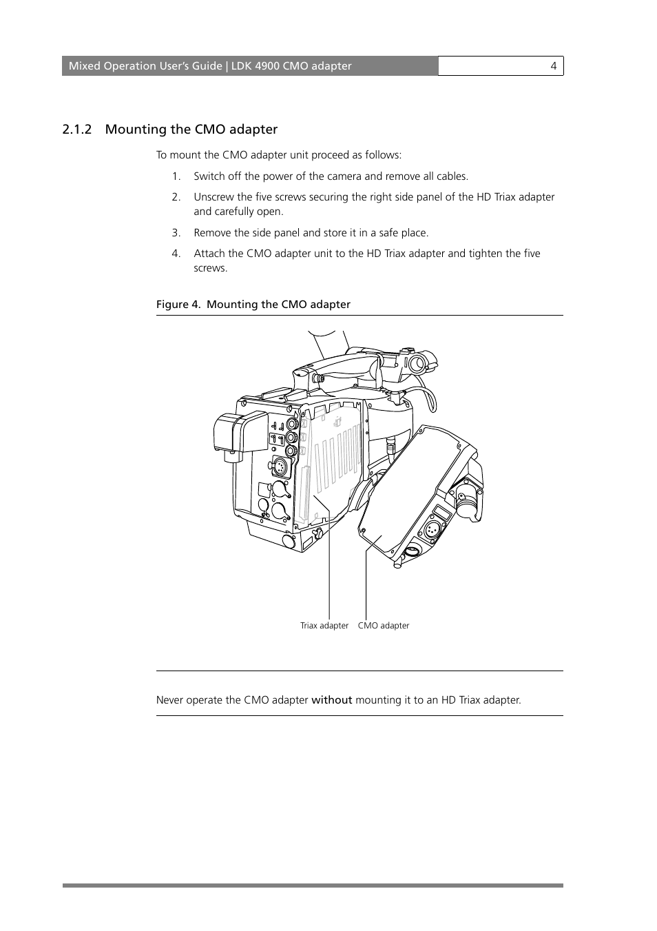 Grass Valley MOBox Mixed-Operation Systems User Manual | Page 12 / 24