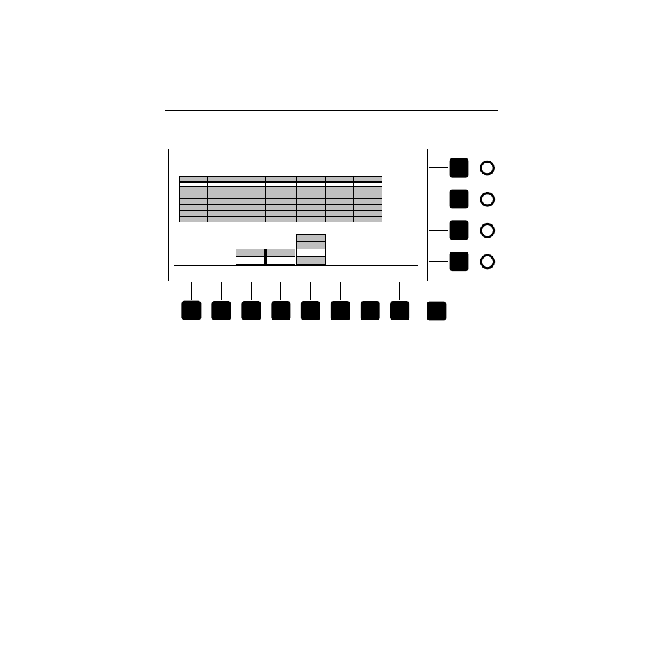 Configuration menus, Figure 3-25. define inputs menu, Define inputs menu | Grass Valley 1200 Operation Manual User Manual | Page 105 / 196