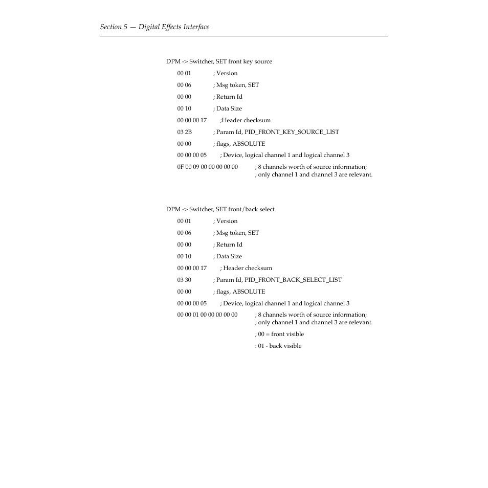 Example 5, Example 6, Example 5 -24 example 6 -24 | Grass Valley 2200 User Manual | Page 114 / 120