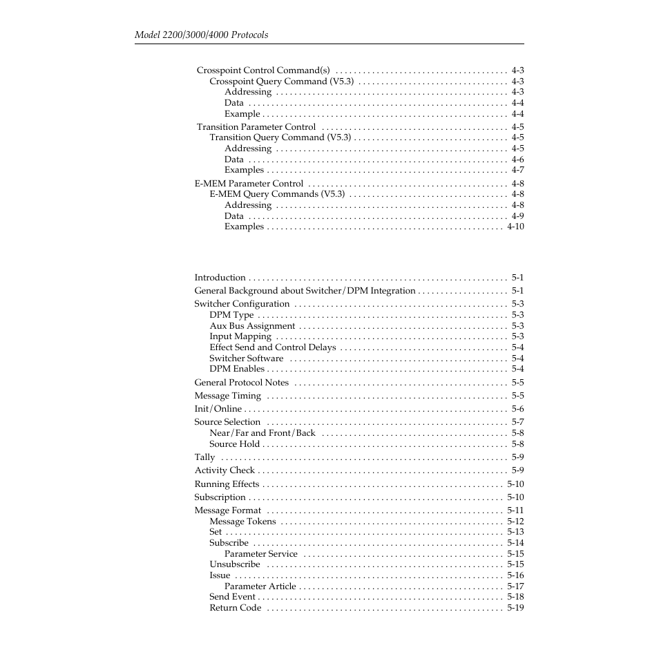 Grass Valley 2200 User Manual | Page 6 / 120