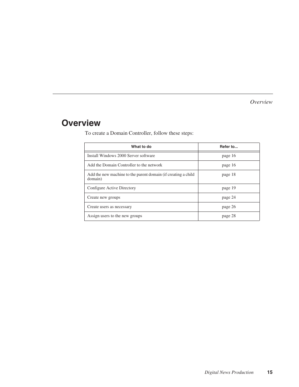 Overview | Grass Valley NAS Security Instruction Guide v.5.1A User Manual | Page 17 / 58
