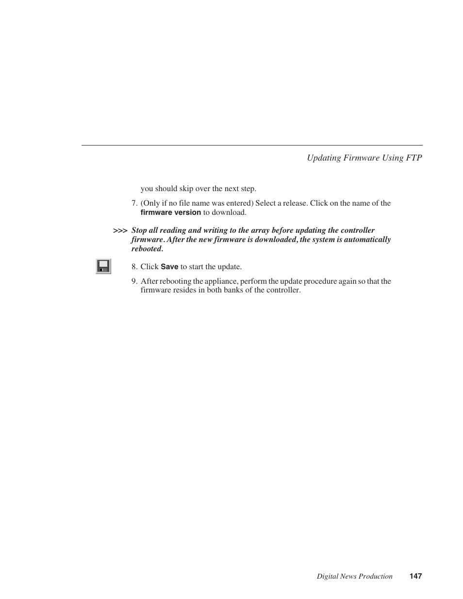 Grass Valley Network Attached Storage System Serial ATA Network User Guide v.1.0.04 User Manual | Page 148 / 195