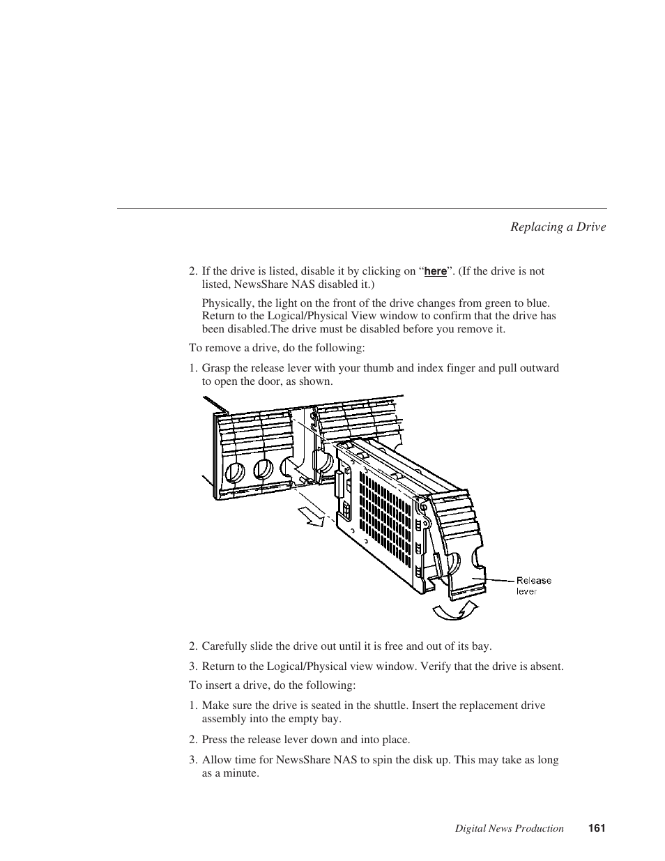 Grass Valley Network Attached Storage System Serial ATA Network User Guide v.1.0.04 User Manual | Page 162 / 195