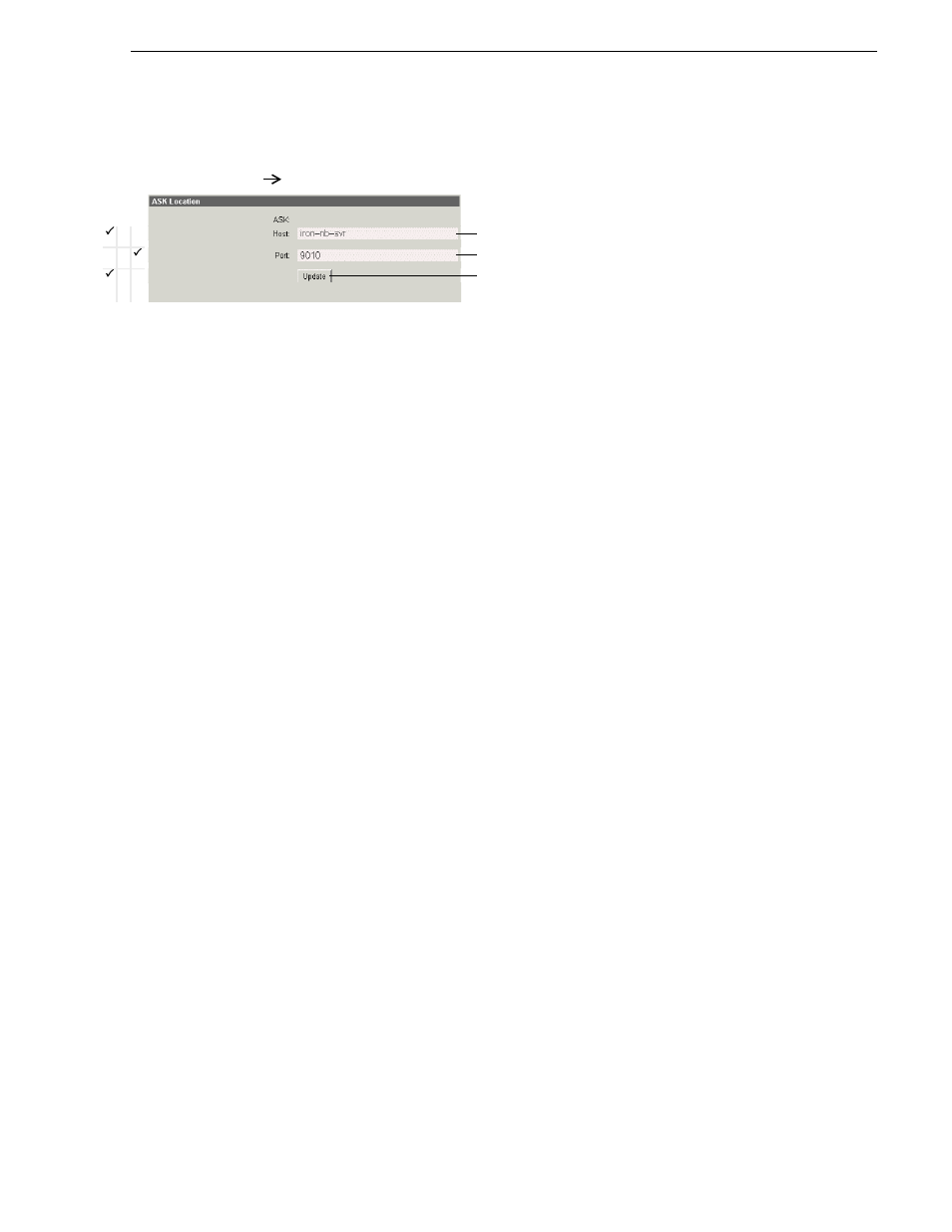 Configure ask location: archive mdi host, Configure media frame core ask: archive, Archive stage | Grass Valley NewsBrowse Desktop Browsing System Installation v.3.1 User Manual | Page 103 / 190