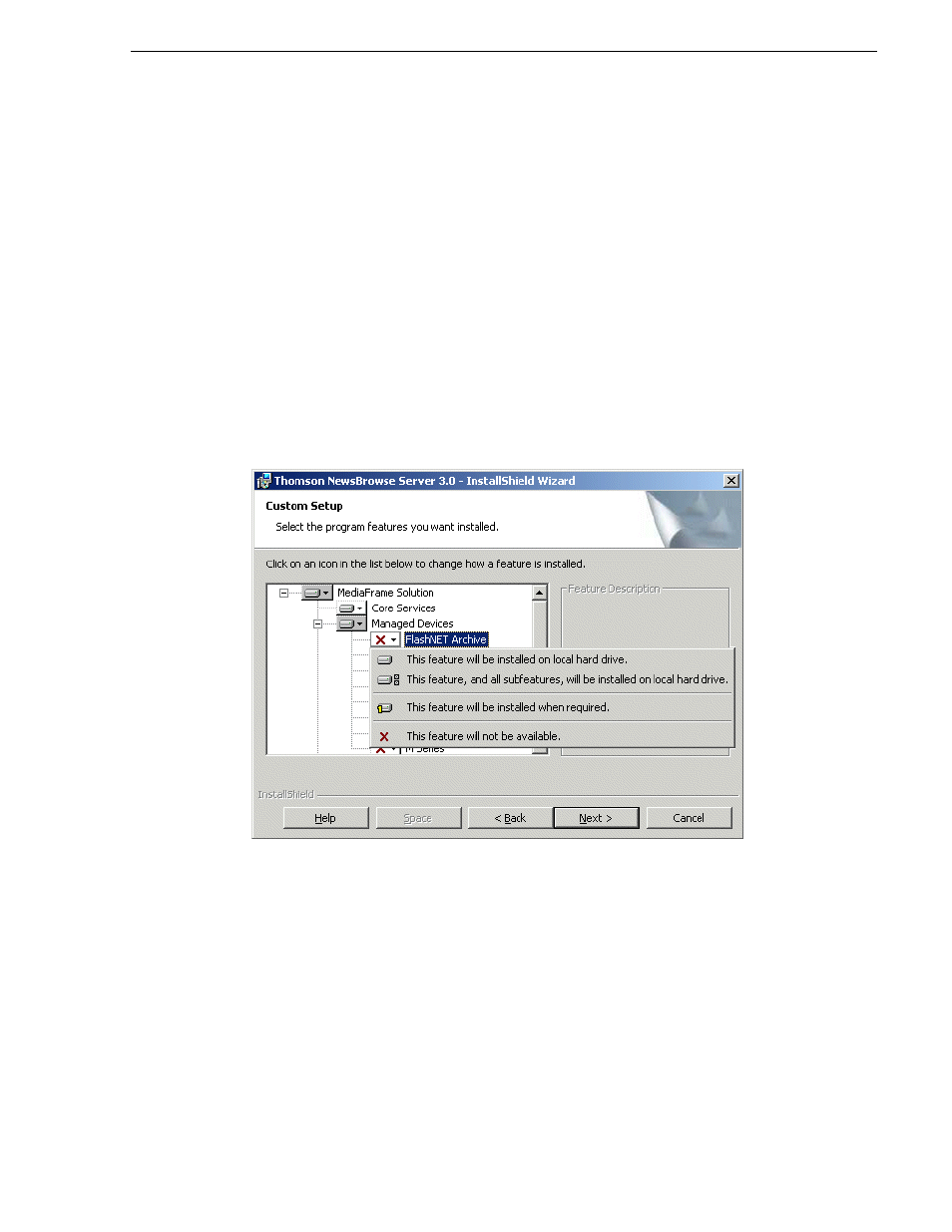 Add archive mdi | Grass Valley NewsBrowse Desktop Browsing System Installation v.3.1 User Manual | Page 99 / 190