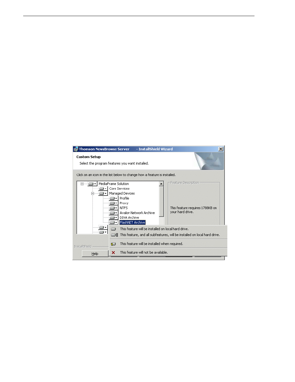 Add archive mdi | Grass Valley NewsBrowse Desktop Browsing System Installation v.2.7 User Manual | Page 100 / 150