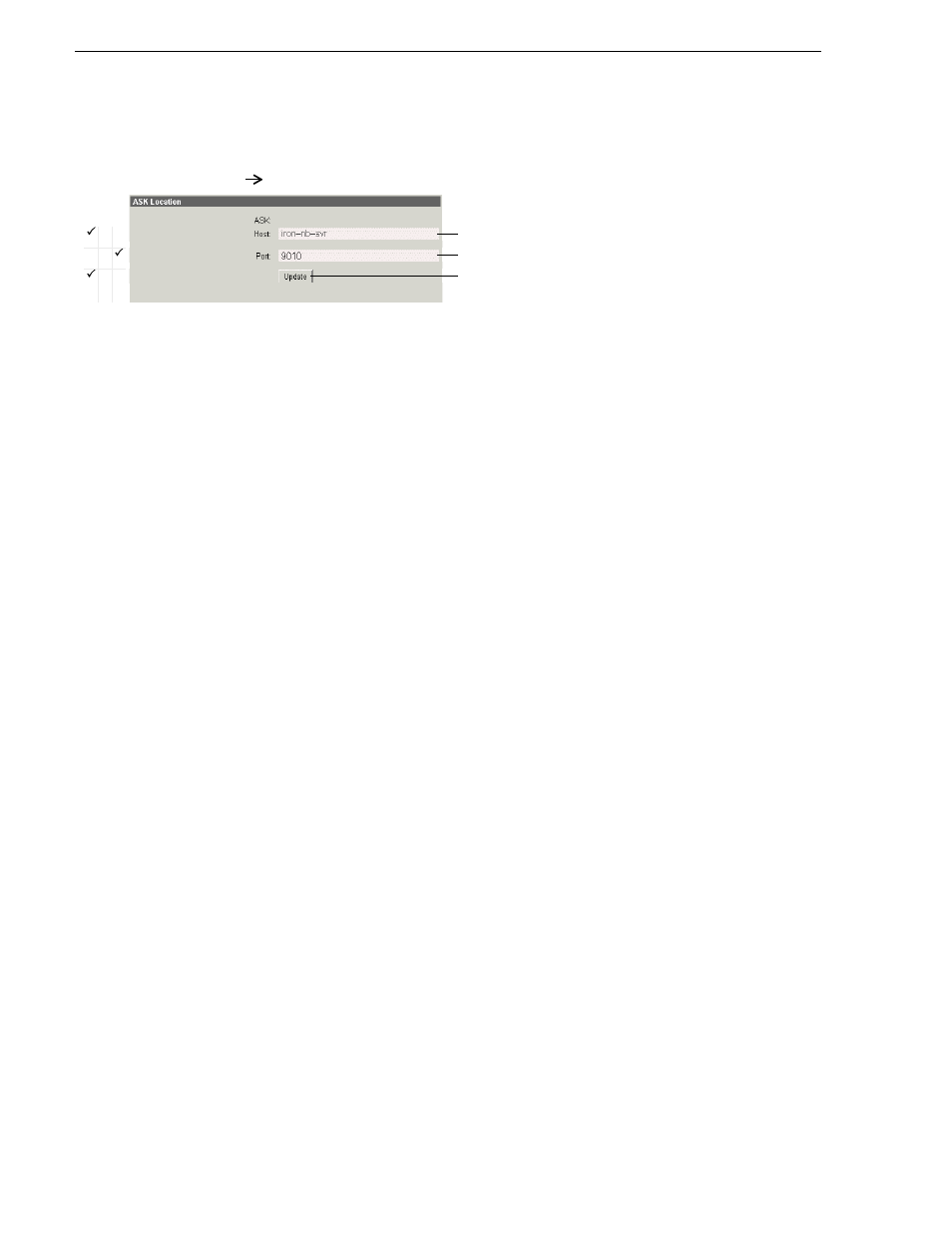 Configure ask location: archive mdi host, Configure media frame core ask: archive, Chapter 3 configuring the newsbrowse system | Grass Valley NewsBrowse Desktop Browsing System Installation v.2.7 User Manual | Page 104 / 150