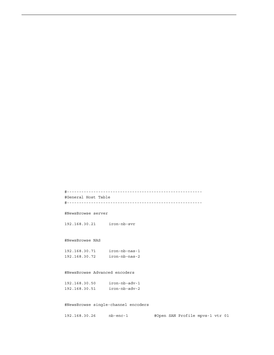 Configure network: two tier, Distribute host tables | Grass Valley NewsBrowse Desktop Browsing System Installation v.2.7 User Manual | Page 34 / 150