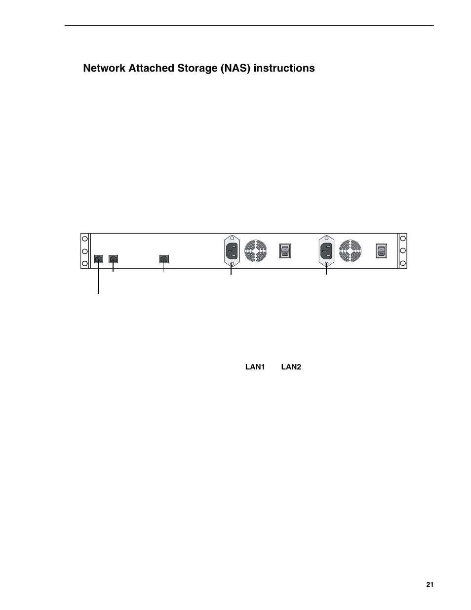 Network attached storage (nas) instructions | Grass Valley NewsBrowse Desktop Browsing System Installation v.2.0 User Manual | Page 21 / 142