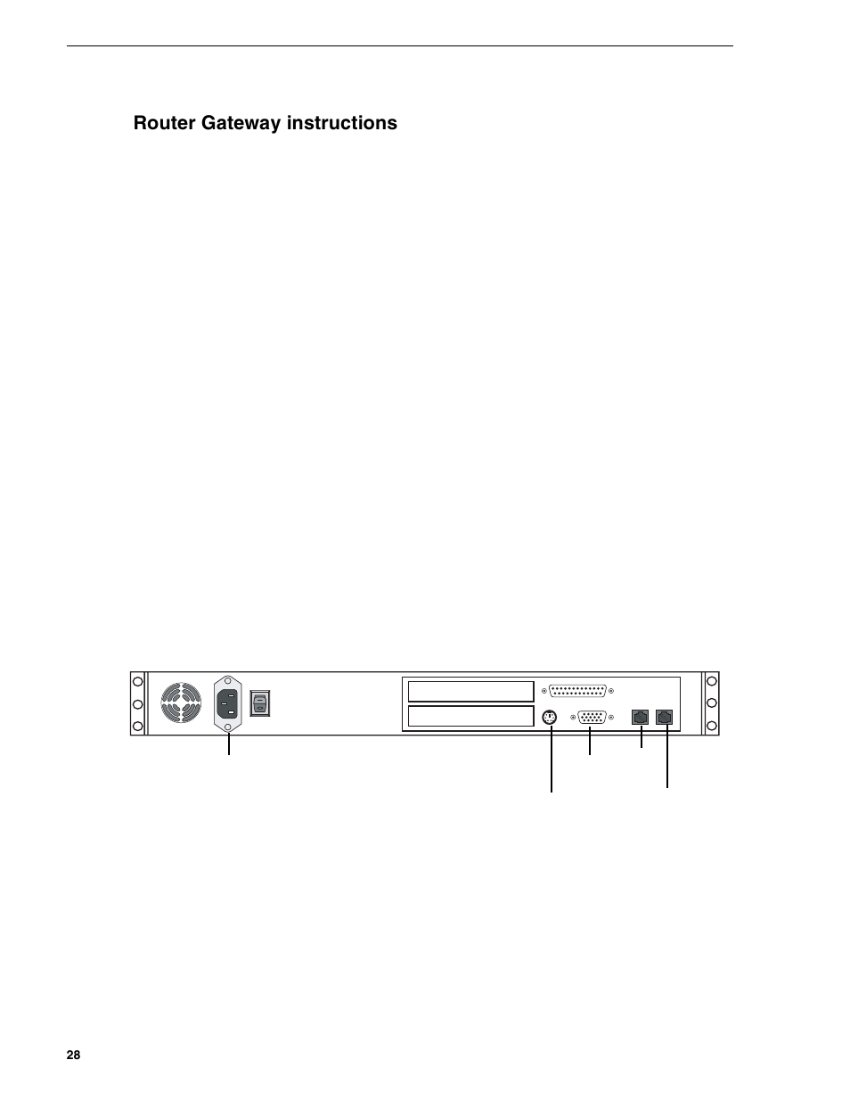 Router gateway instructions | Grass Valley NewsBrowse Desktop Browsing System Installation v.2.0 User Manual | Page 28 / 142
