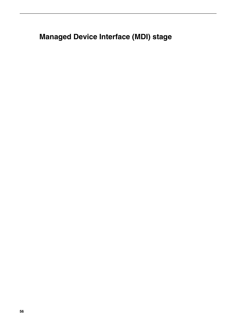 Managed device interface (mdi) stage | Grass Valley NewsBrowse Desktop Browsing System Installation v.2.0 User Manual | Page 56 / 142